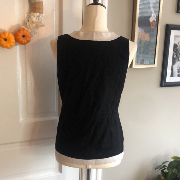 Jones New York Crew Neck Sleeveless Tank Sweater Top Medium - Picture 4 of 6